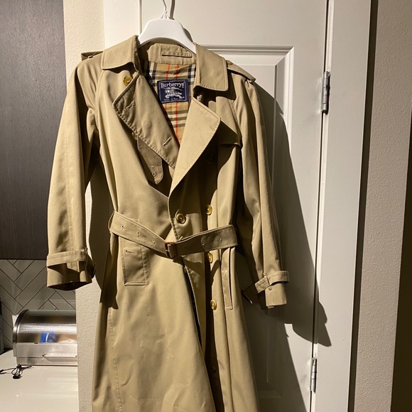 Burberry | Jackets & Coats | Genuine Vintage Burberry Trench Coat ...